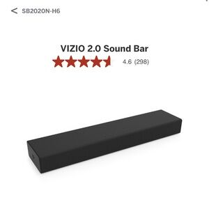 Vizio Soundbar 2.0 new in box!